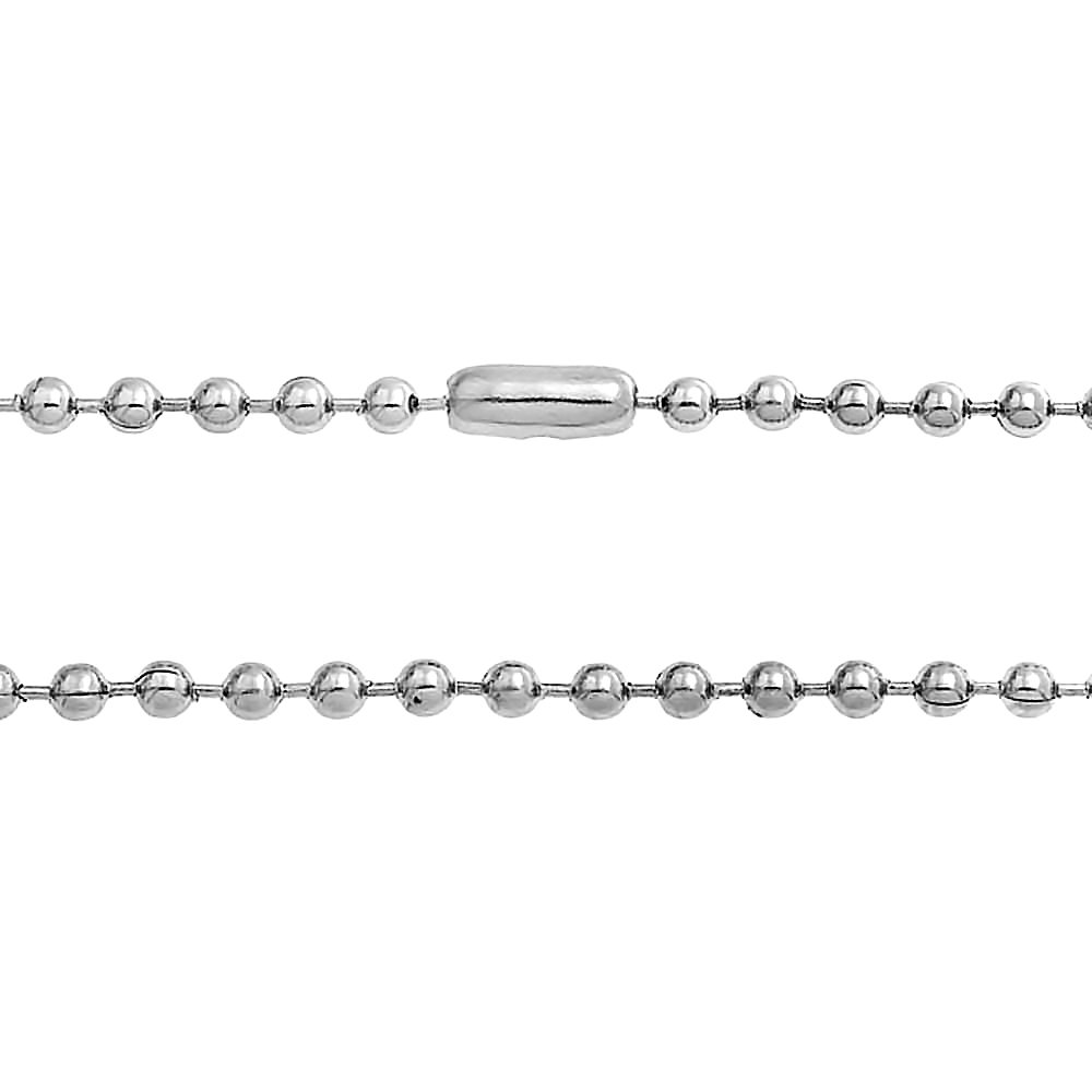 Bling Jewelry Cadena Celestial De Eslabones Celestial Curb De Acero Inoxidable Chapado En Oro Amarillo De 1,5 MM De Grosor Con Pequeña Bola Estacionaria Saturno Para Mujeres De 16 18 Y 20 Pulgadas