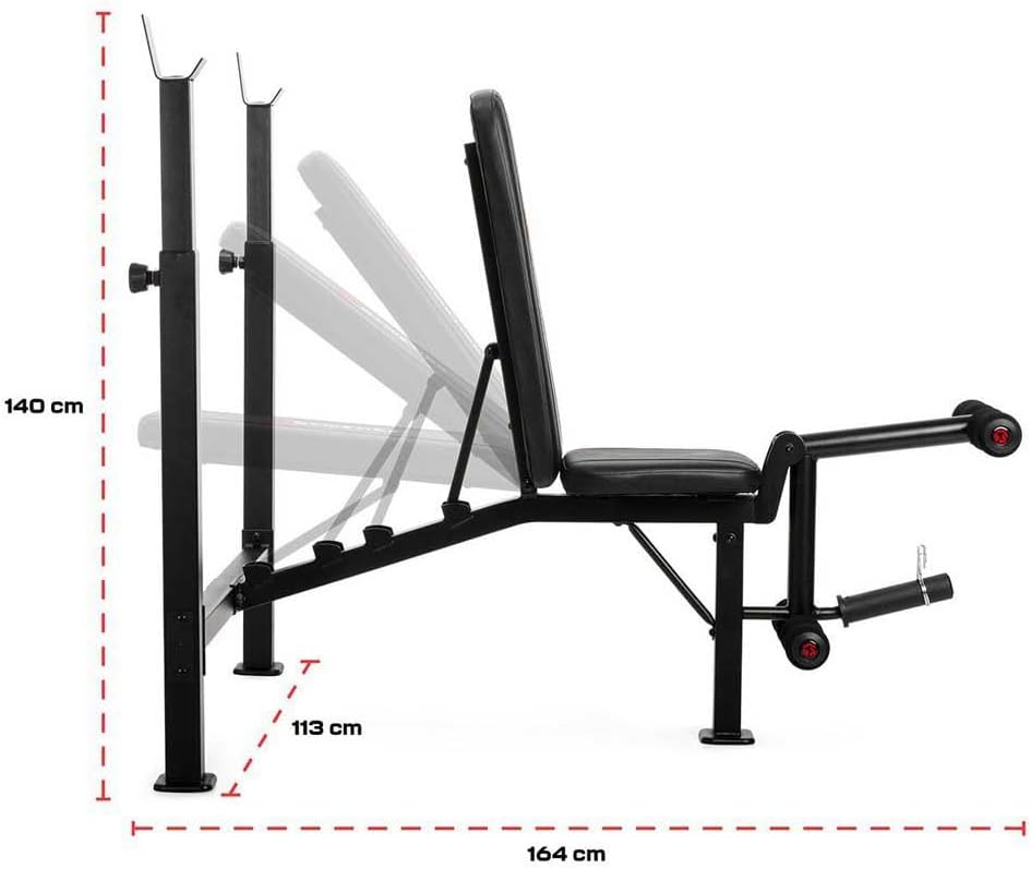 Dimensions of the Gymstick Poseidon RW40 Rower