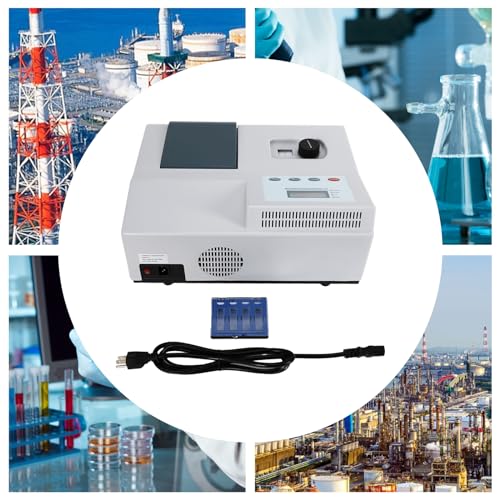 721 LDC Digital Lab Visible Spectrophotometer, 350-1020nm Wave Mass Spectrometer 6nmTungsten Lamp Lab Equipment with ±2nm Wavelength Accuracy for Laboratory Testing - Thumbnail 3