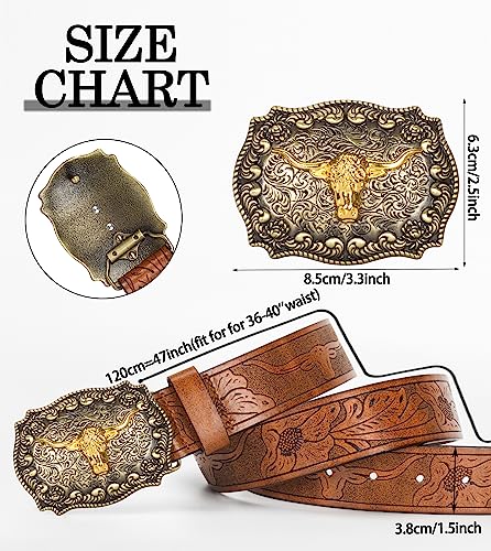 Men's-Western-Leather-Buckle-Belts-Cowboy-Longhorn-Bull-Head-Buckle-Belt-Floral-Engraved-Buckle-Belt-for-Women2