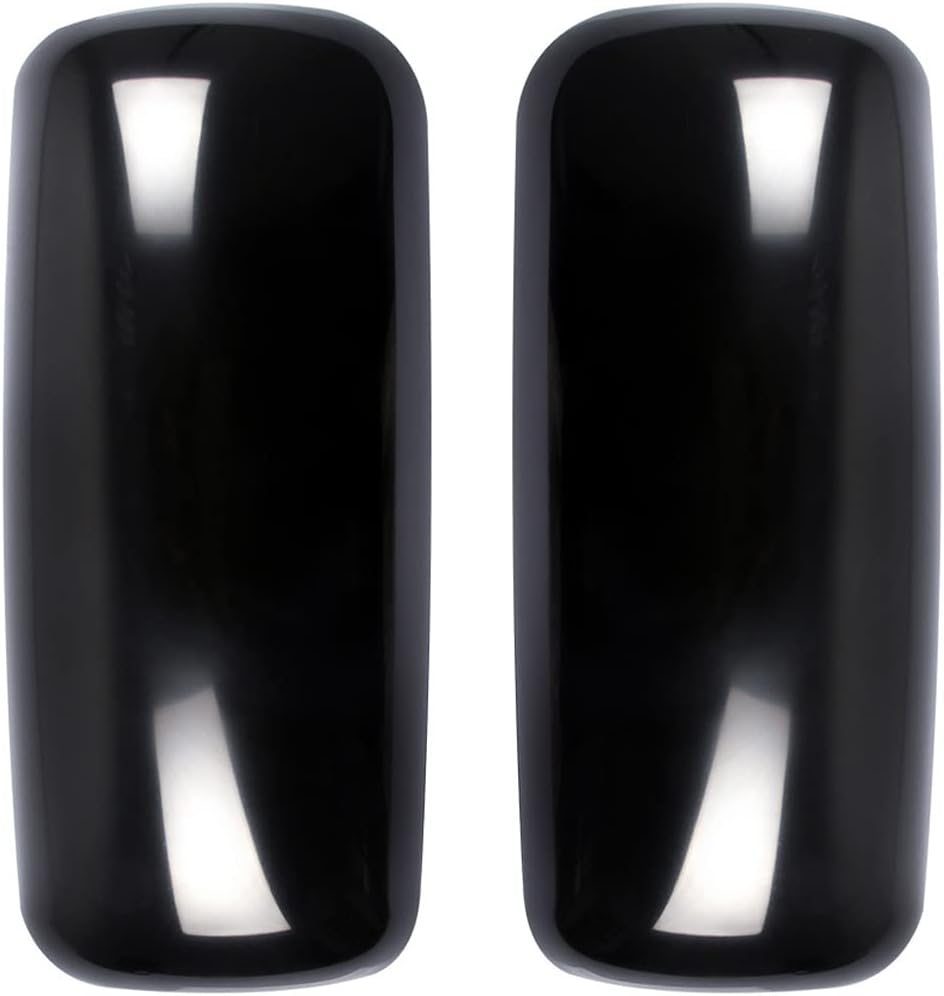 High Soar Black Door Mirror Covers for KENWORTH T660 2008-2017, Side Door Mirror Covers for Kenworth T170 T270 T370 T440 T470 T800 T600, A Pair