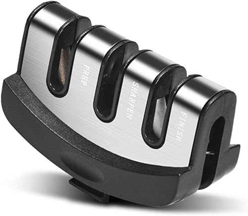 Miniatura 3 de Afilador de cuchillos de 3 etapas hoja de ranura de repuesto para cuchillos de cocina de repuesto accesorios de afilador 2 piezas