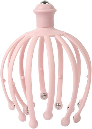 CINTUA Masajeador de descompresión del cuero cabelludo meridiano del hogar del artefacto del hormiguero del masaje de la cabeza de doce garras