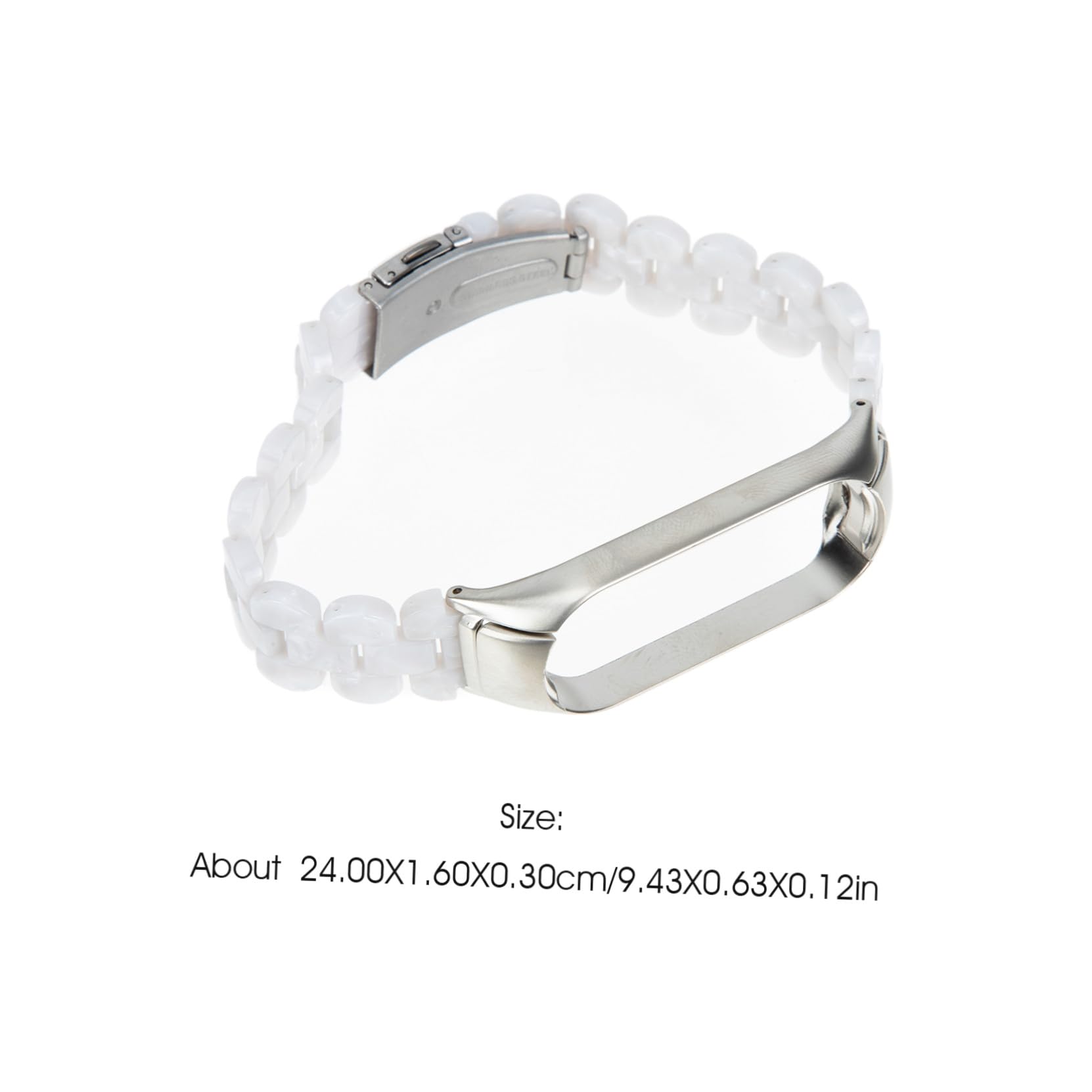 Hemobllo 4pièces Bracelet De Montre Résine Compatible Avec Band Bandes De Remplacement Élégantes Avec Boucle Inoxydable Pour Et Usage Quotidien