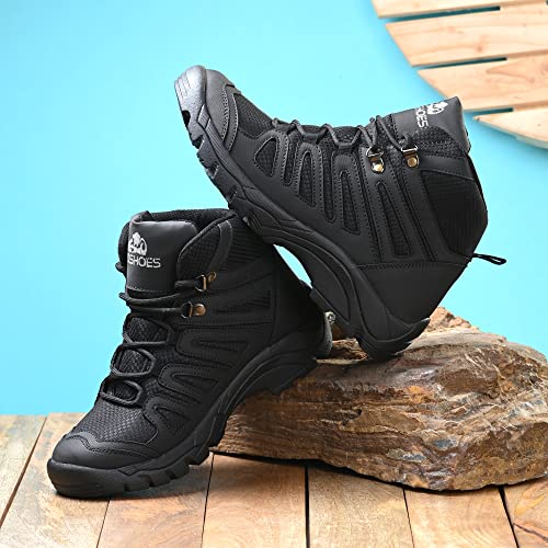 Image of Leo Men's Antislip Outdoor Boots for Trekking Hiking & Casual Purpose