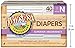 Earth's Best Newborn Diapers, 40 Count (Pack of 1)