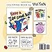 Have A Slice Day: Inspirational Coloring Book for Adults and Teens Features Positive Funny Puns with Cute & Easy Illustrations