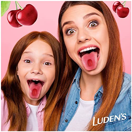 Luden's Throat Drops, Sugar Free, Wild Cherry 25 Each (12 Pack) #TOP5