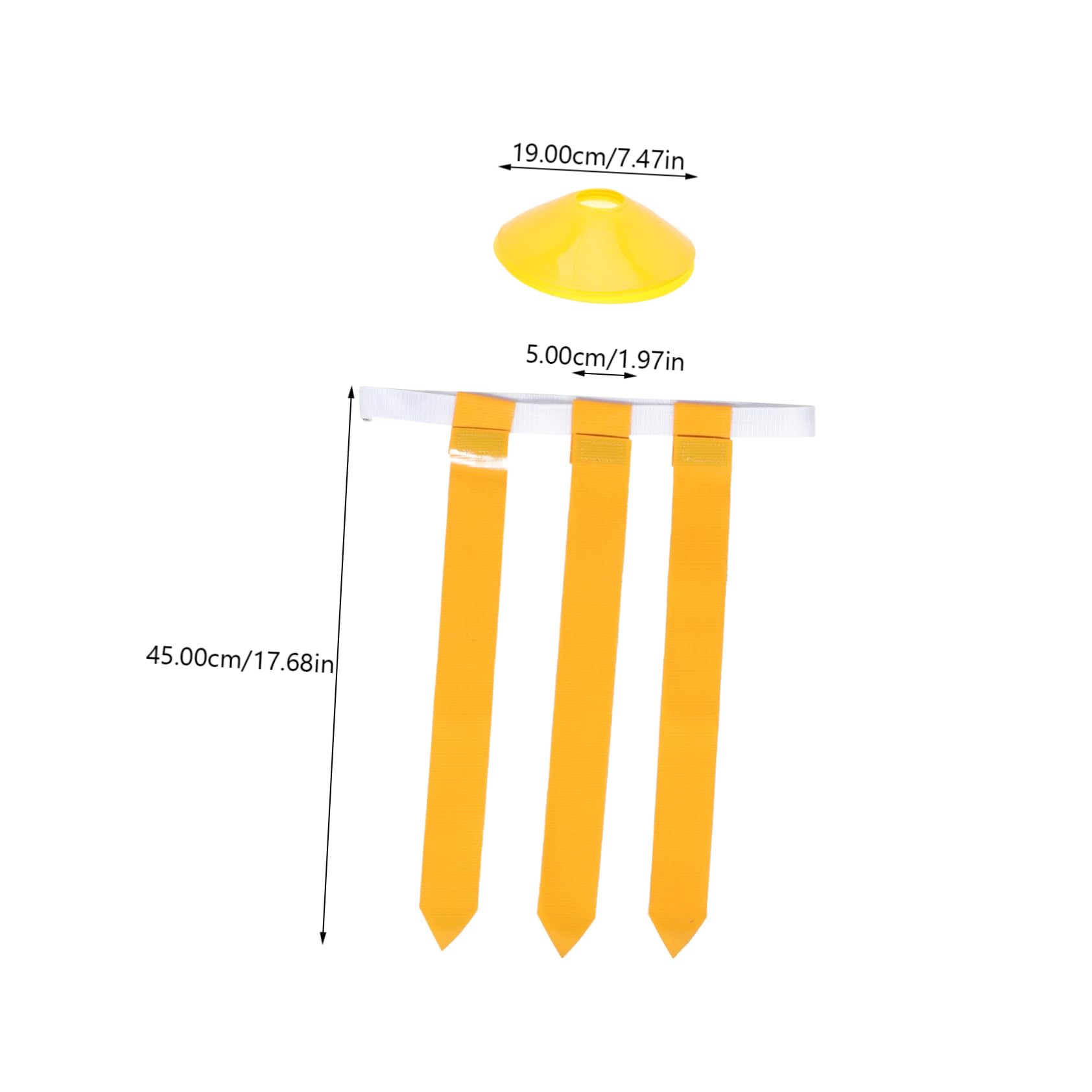 NAMOARLY Official Flag Football Kit Youth Rugby Belt Flags Football Belt Outdoor Supplies