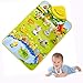 DMZK Alfombra Músical bebé con Varios Sonidos de Animales para niños, 60 cm x 40 cm