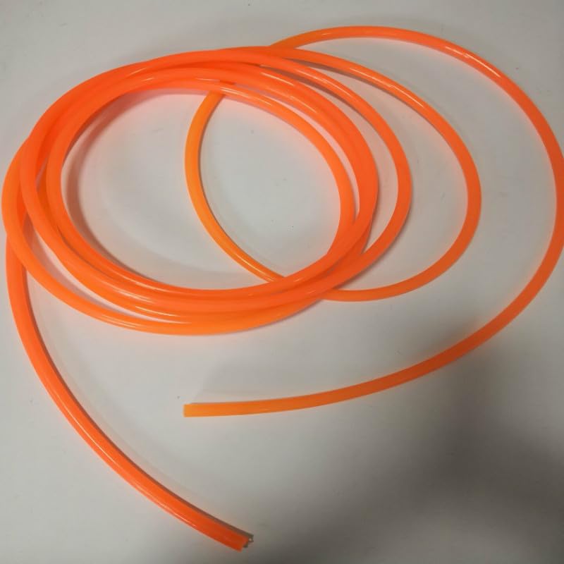 5 m/szt. Czerwony gładki poliuretanowy przenośnik taśmowy PU okrągły pasek pasek napędowy średnica 2 mm /3 mm /4 mm/5 mm /6 mm/ 7 mm/ 8 mm/10 mm /15 mm grubości (rozmiar: 5M, kolor: 20mm)
