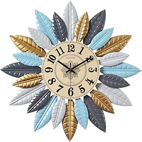 Horloge Murale Moderne grand cadran art facile à lire