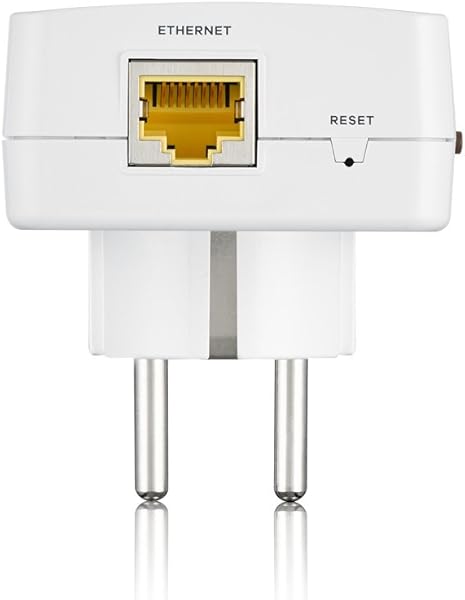 Zyxel 1300Mbps Pass Thru Powerline Adapter Gigabit Ethernet 2 Pack PLA5405v2