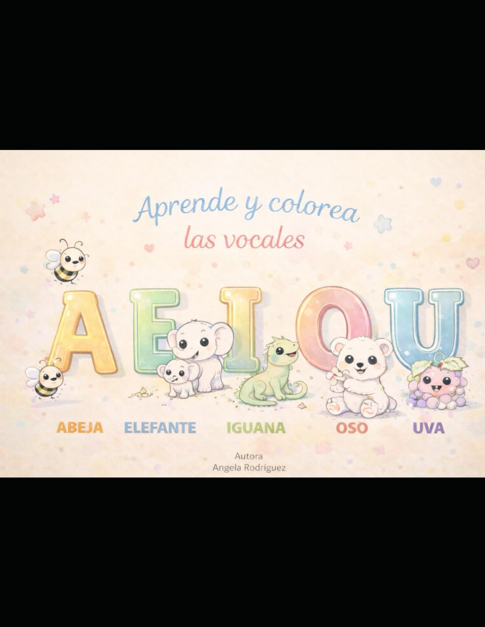Aprende y colorea las vocales: Libro infantil para aprender y colorear