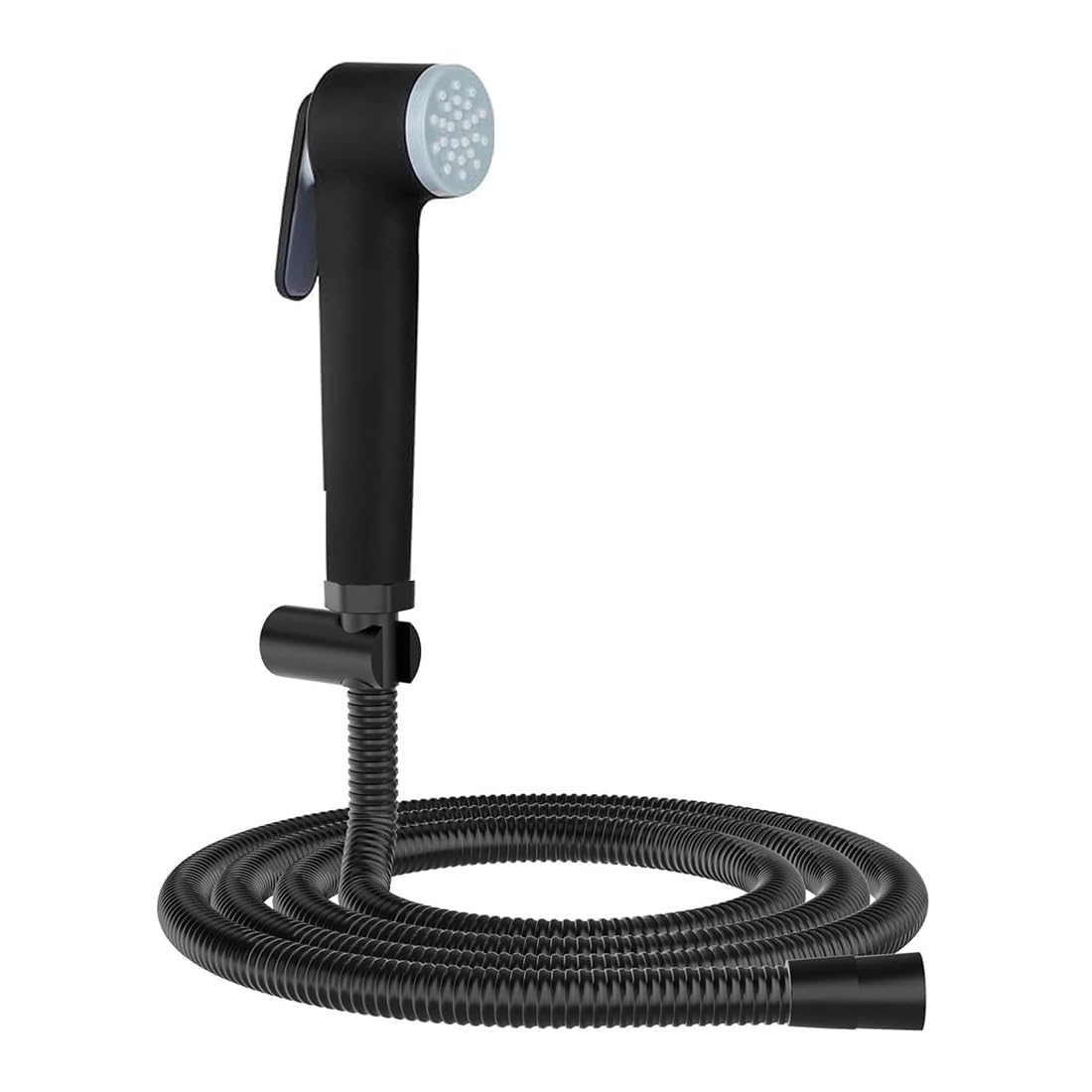 Imaashi Full Black High Pressure Handheld Health Faucet Toilet Jet Spray with 1 Meter Flexible Hose Pipe & Wall Hook for English Toilet (B0D47P8XX7) Amazon Price History, Amazon Price Tracker