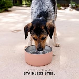 Simplemodernstainlesssteelpetwaterbowlfordogscatsreusableinsulatedstainlesssteelfoodbowlsfordogcatnotipnoslipbpafreebentleycollectionlarge64ozriptide Urban Country Home Decor Simple modern stainless steel pet water bowl for dogs cats reusable insulated stainless steel food bowls for dog cat no tip no slip bpa free bentley collection large 64oz riptide urban country home decor