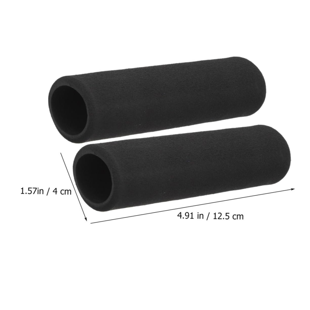 MUSISALY 3pairs Canoe Sponge Grips Non- Cover for Kayak Handle -Skid Design for Improved Efficiency Comfortable for Kayaking Canoeing