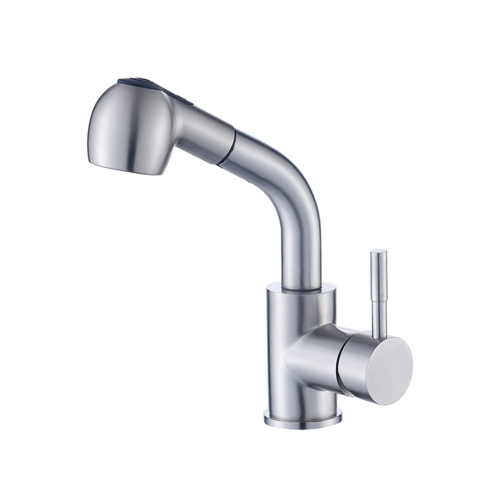 Robinet de lavabo rétractable multifonctionnel pour simplifier les soins et le nettoyage du matin