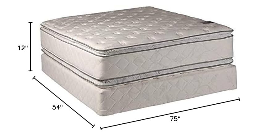 Amazon.com: Dream Solutions Pillow Top Mattress and Box