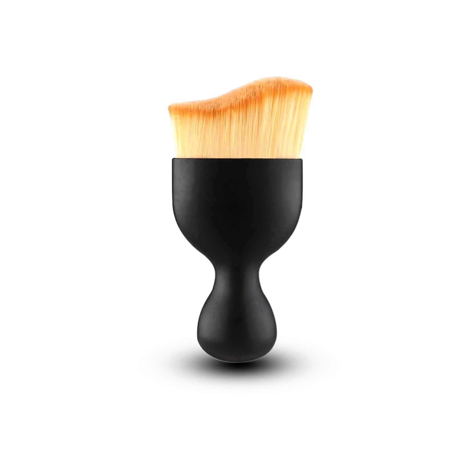 Pack-1 Auto Scratch Free Detailing Brush, Car Interior Cleaning Soft Brush, Universal Crevice Dust Removal Tool for Auto Dashboard, Air Conditioner Vents, Computer (Double Brown)