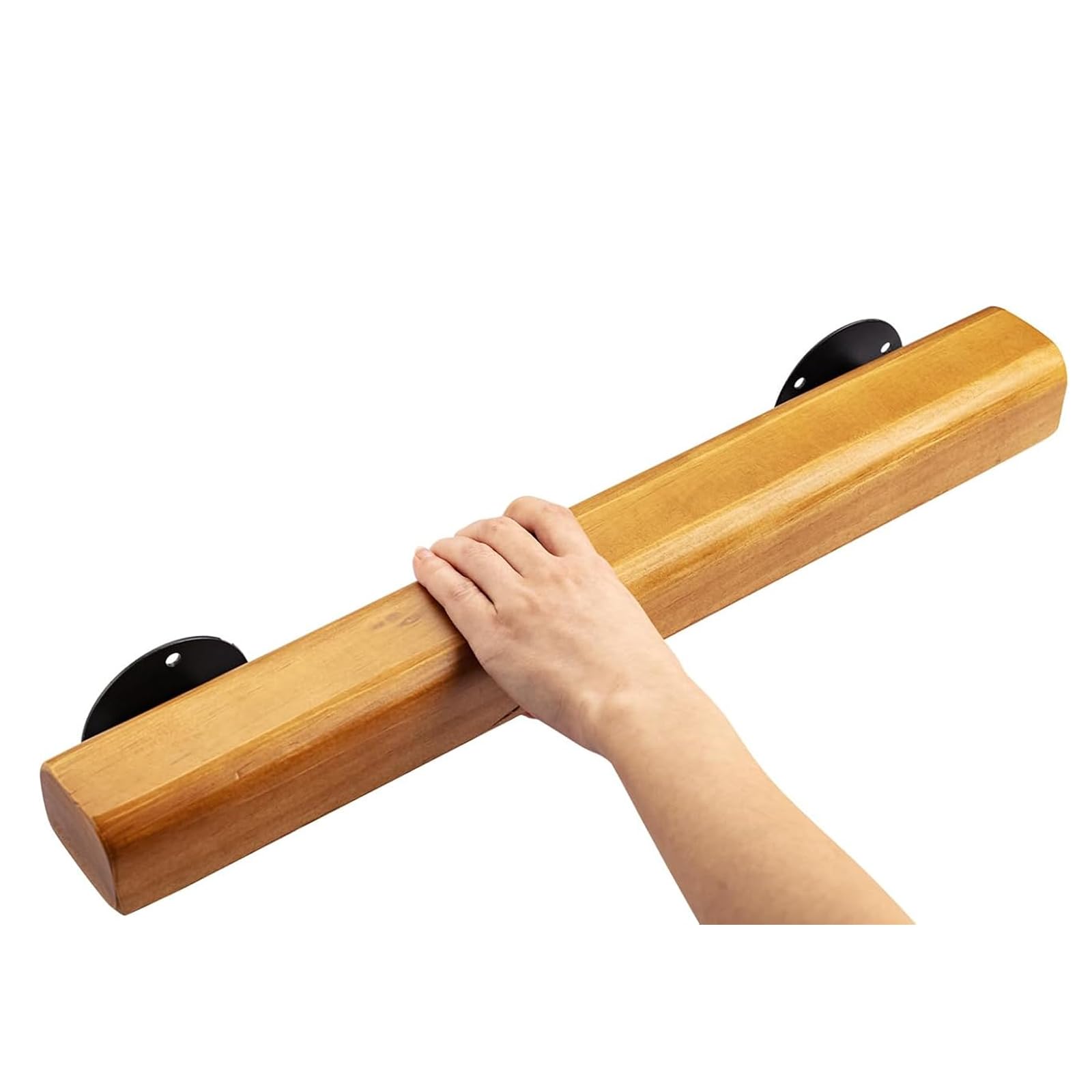 Wooden Handrails, Non-Slip Staircase Handrail, for Home Garden Corridor Lofts Kindergarten Guardrail Decking Railings, for Corridor,Attic,Deck,Kindergarten Guardrail (2ft)
