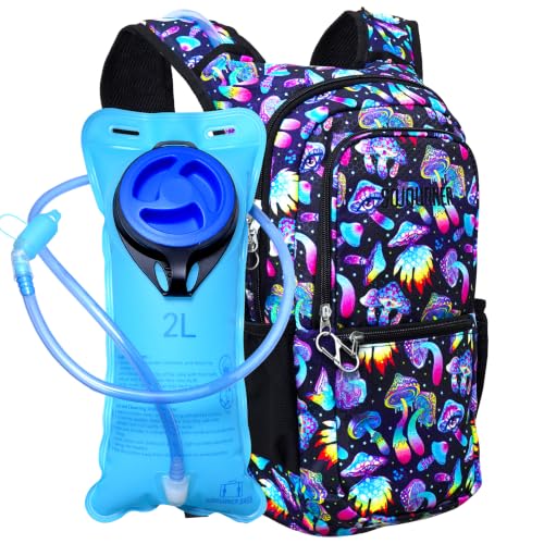 Image of Sojourner Hydration Pack, Hydration Backpack - Water Backpack with 2l Hydration Bladder, Festival Essential - Rave Hydration Pack Hydropack Hydro for Hiking, Running, Biking, Festival Gear