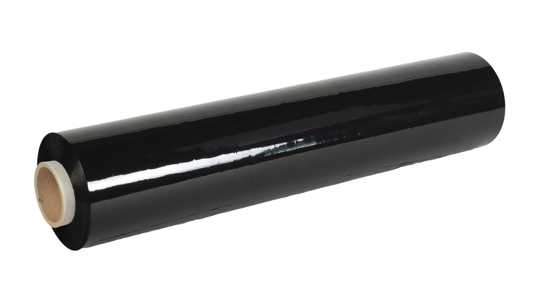 60x Stretchfolie Handstretchfolie Palettenfolie schwarz 50cm 300lfm Schwarz