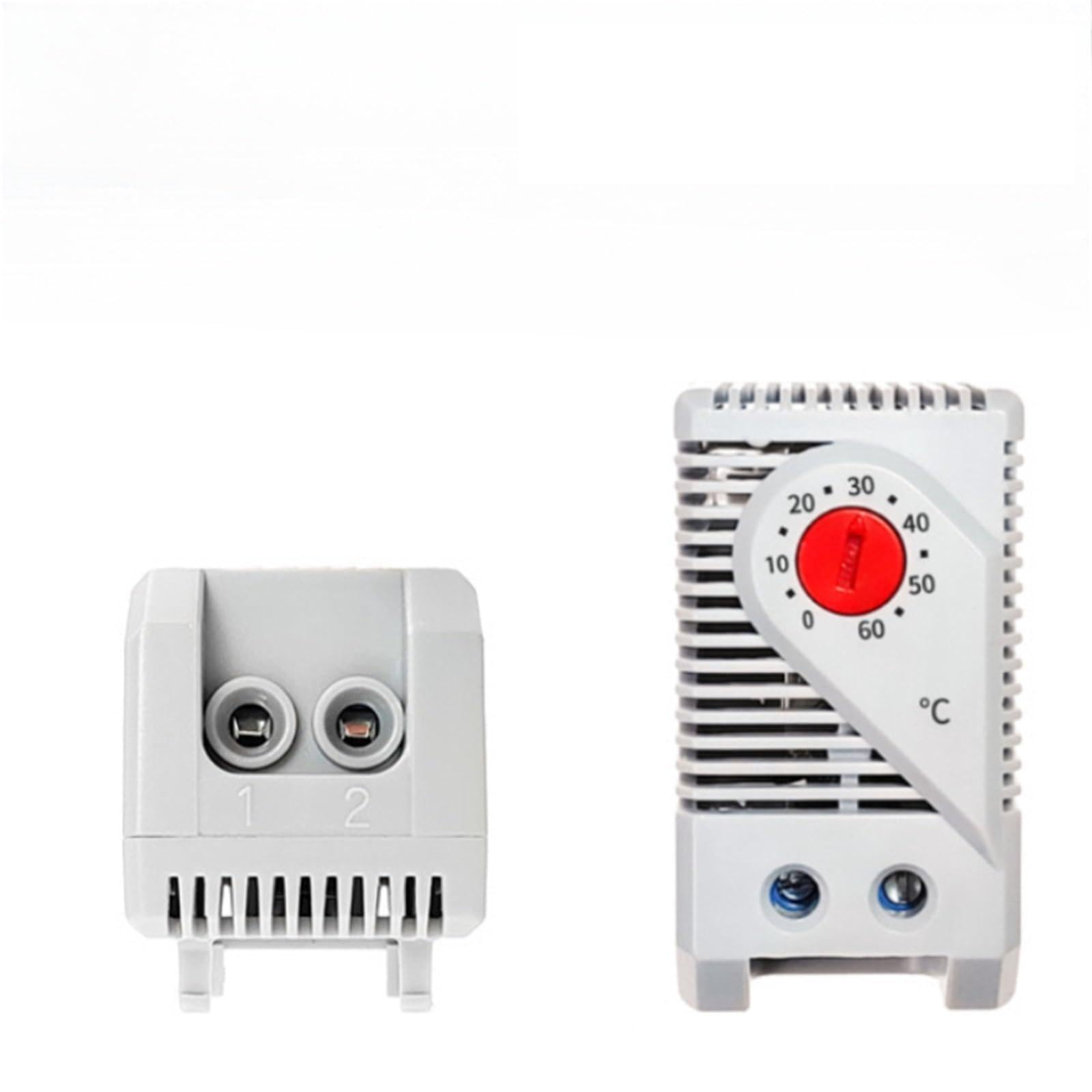 1 pz Regolatore di temperatura KTO011 Interruttore meccanico KTS011 NO NC 0-60℃ Termostato for armadio e controllo 'umidità AC 250V 10A(KTO011-NC)