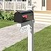 Custom Hanging Address Plaque - House Number Sign - 13