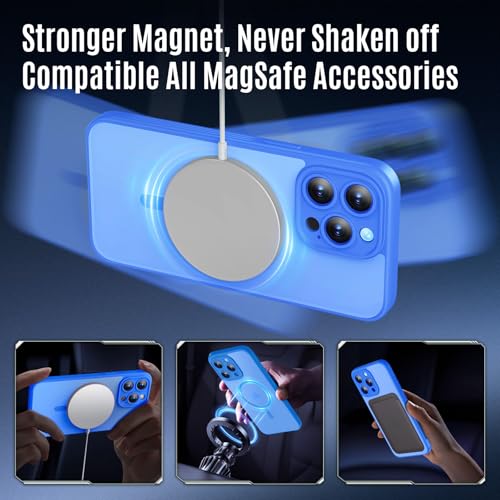 Image of Symcele Designed for iPhone 15 Pro Case, Blue