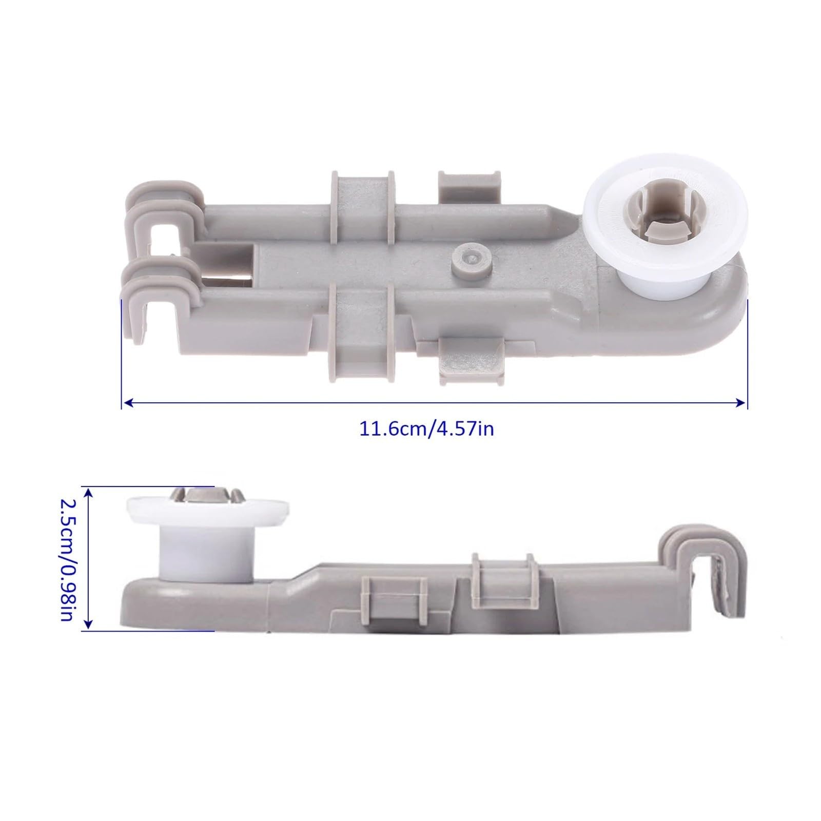 Rueda Superior For Lavavajillas 8268743, 4 Uds., Compatible Con Whirlpool