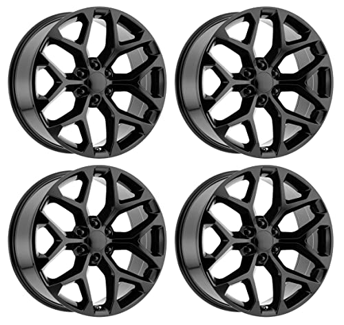 EZDealin 22" Snowflake Replica Wheel & Tire Set