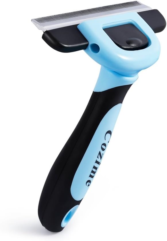 OUTAD Pet Grooming Brush for Cats & Dogs Effectively Reduces Shedding by More Than 95% Professional Deshedding Tool