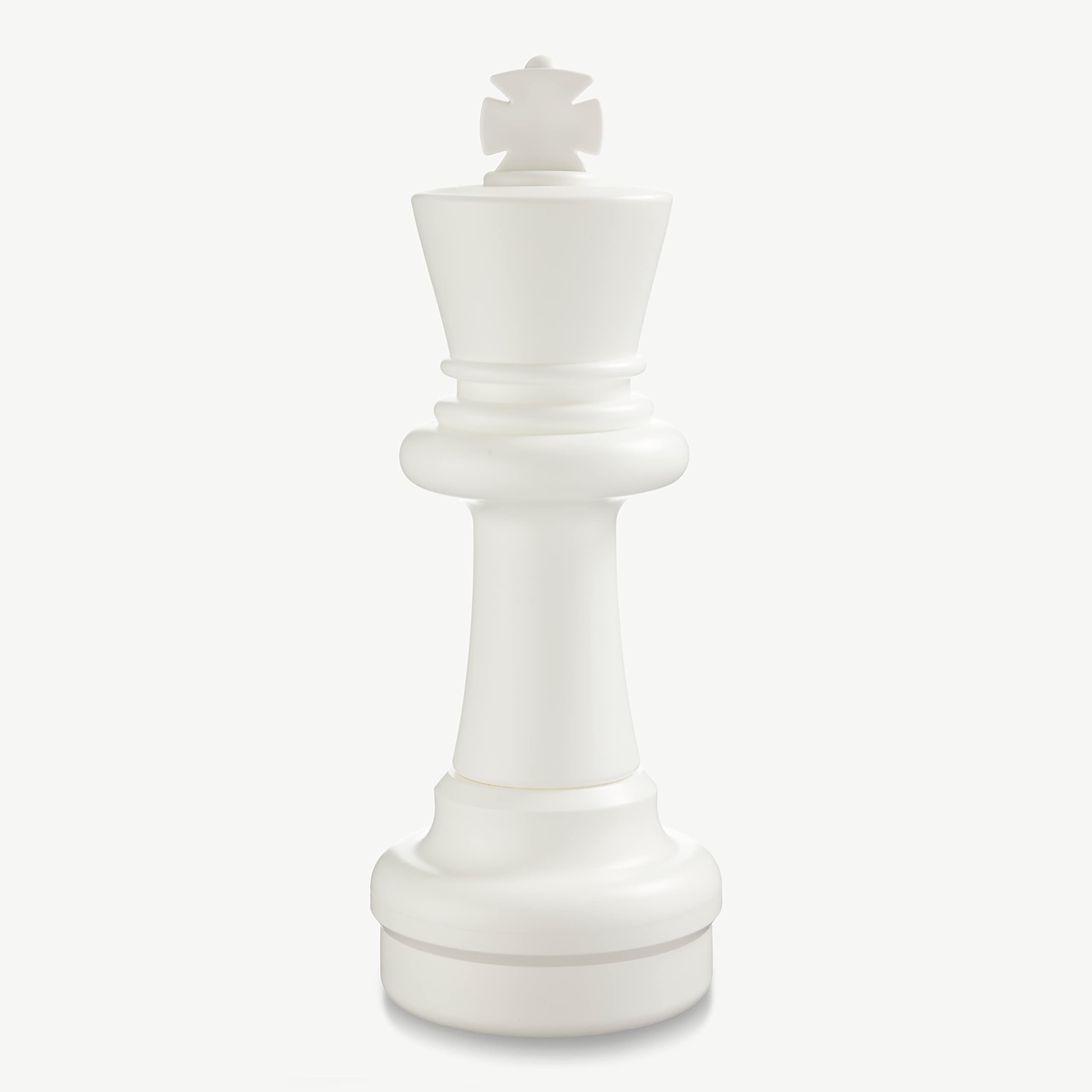 Mega Giga - Gioco di scacchi da giardino, 64 cm, durevole, indistruttibile, in polietilene HDPE ad alta densità, resistente ai raggi UV (con 64 piastrelle, 304 x 304 cm)