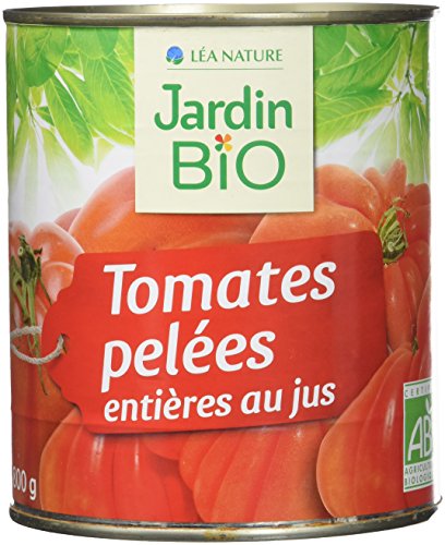  Jardin Bio Tomates Entières Pelées au Jus 800 g