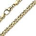 Produktbild 6mm Kette Halskette Königskette aus 750 Gold Gelbgold 70cm Herren Goldkette