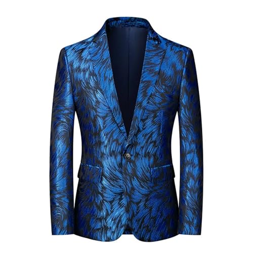 Men's Slim Fit 2-Piece Suit - Wedding Blazer & Pants Set for Party & Formal Events4