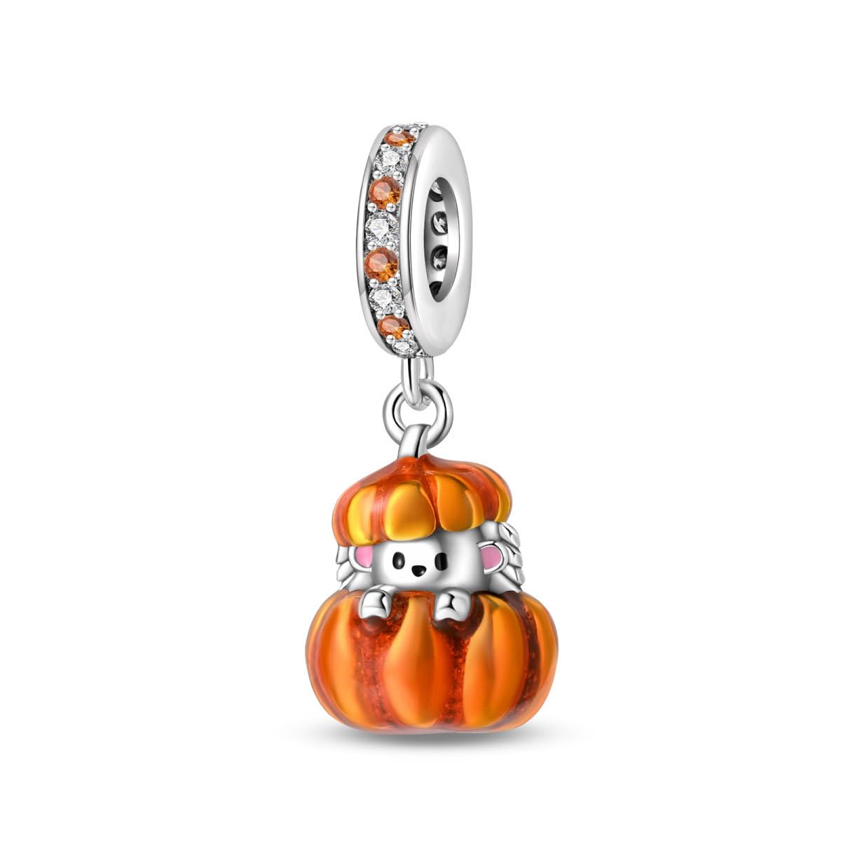 CZVIVIRY Charms for Bracelets and Necklaces Mushroom and Pumpkin Pendants Beads Colorful Elephant Charms Jewelry for Women
