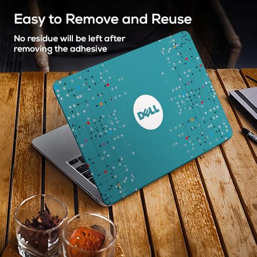 Image of Galaxsia Pattern D016 Top+Wrist Pad Vinyl Laptop Skin /Sticker /Cover Upto 15.6 Inches Laptops Laminated-Removable-HD Quality Compatible for Hp-Dell-Sony-Lenovo-Asus etc.(15x10 Inches)