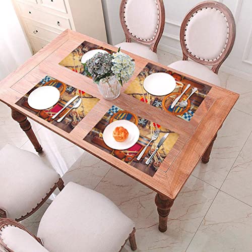 Set de table pirate anti tache et chaleur pour protéger votre bois - 7