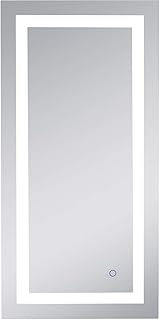 Elegant Decor Helios 20in x 40in Hardwired LED Mirror with Touch Sensor and Color Changing Temperature 3000K/4200K/6400K