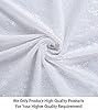 ShiDianYi 12 Feet 4 Yards White Sequin Fabric, by ... #1