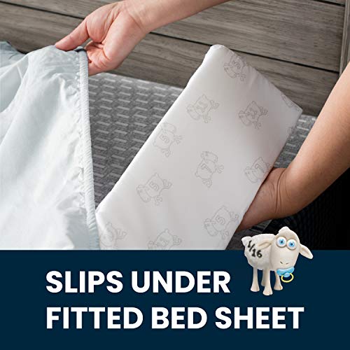 Serta Perfect Sleeper Extra Long Foam Bedrail - Guardrail For Toddlers & Kids With Water-Resistant, Non-Slip & Machine Washable Cover - 1Pk, White #TOP2