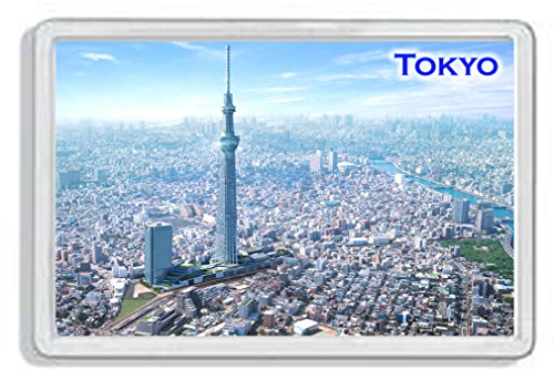 AWS Magnete in PVC Rigido Tokyo Giappone Souvenir
