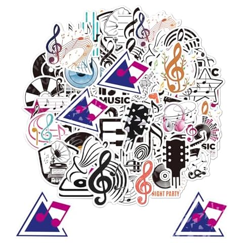 Autocollants de musique DHSBGWSX Cover