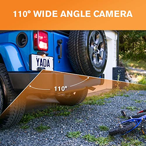Yada | Portable Wireless Backup Camera With 4.3” Lcd Monitor. 110° Wide Rearview Angle, Auto Night Vision, Universal Compatibility With Cars, Trucks, Buses, Rvs And More, Ip67 Weatherproof #TOP4