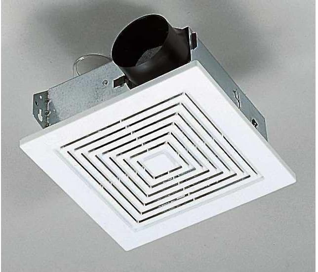 Broan-NuTone 688 fan with its housing and duct connection