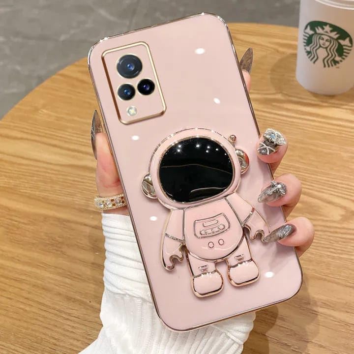 Erams Online Silicone For Vivo V21 5G Case Cute 3D Astronaut Stand Design Camera Protection Shockproof Soft Back Cover For Vivo V21 5G (Pink) (B0CYTCB4M6) Amazon Price History, Amazon Price Tracker