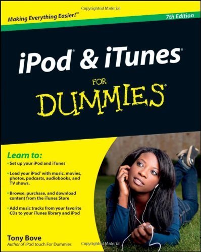iPod & iTunes For Dummies, Book + DVD Bundle 7th edition by Bove, Tony (2010) Paperback