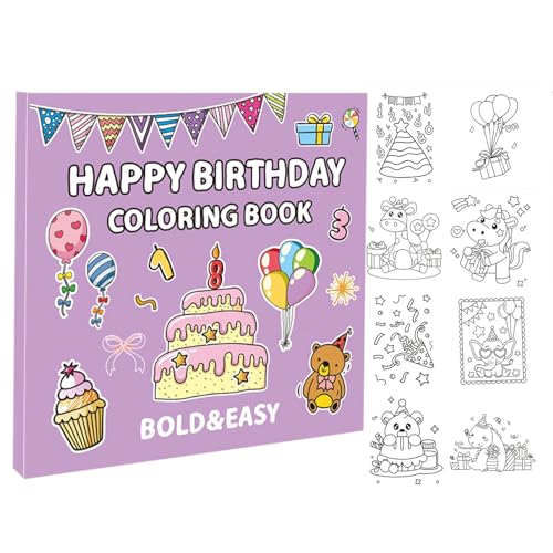 Libros para colorear para niños,Libro de colorear para adultos - Libro de pintura educativo - Libro de colorear de dibujos animados para niños y niñas mayores de 4 años, libro de pintura divertido